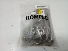 HOMPER M6 Awning Attachment Set, Heavy Duty Sun Shade Sail Stainless Steel Kit