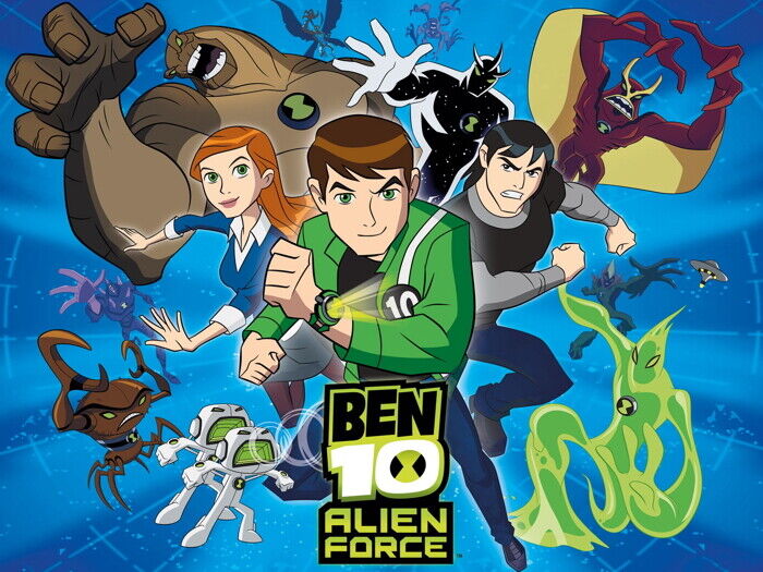 V3348 Ben 10 All Aliens Characters Cartoon TV Series Art Decor WALL POSTER  PRINT