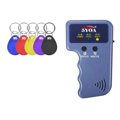 Handheld 125Khz Read EM4100 TK4100 RFID Copier Writer Duplicator Programmer Read