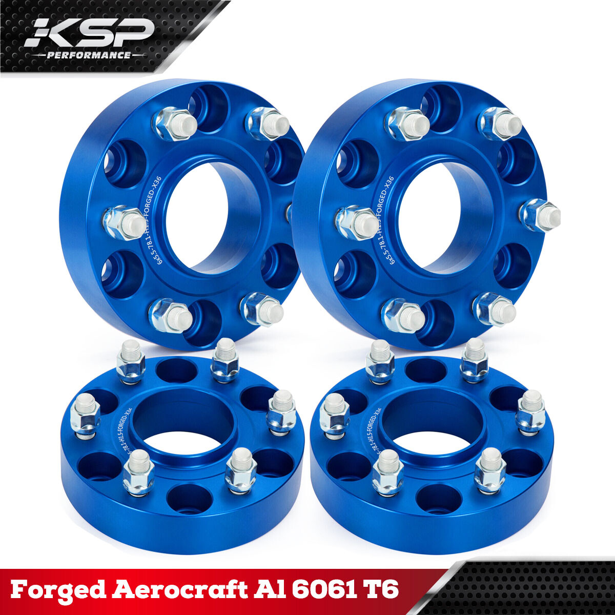 KSP 6x5.5 Hubcentric Wheels Spacers For 19992023 Silverado 1500 GMC
