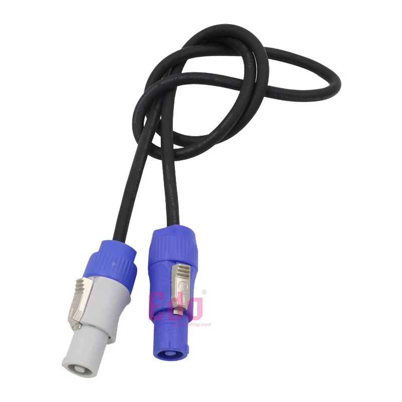 5-Pack 5ft Powercon Extended Cable Power Plug Male to Female for Stage Par Light - Image 3 of 4