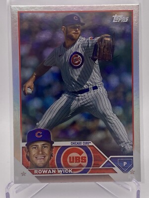 2023 Topps Update Rainbow Foil Rowan Wick #US170 Cubs