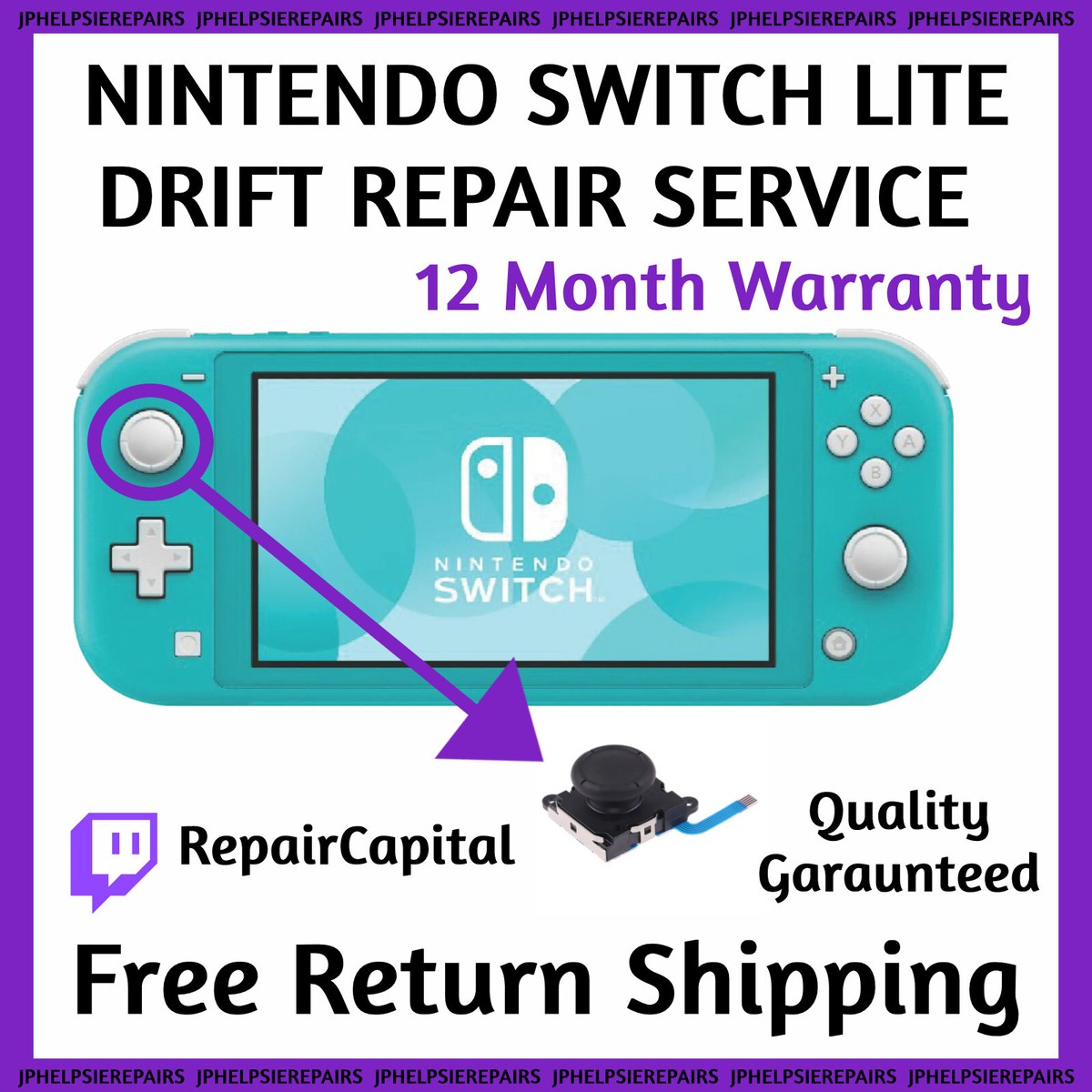 Controller Nintendo Switch Lite Right Analog Stick Problem Left Joystick  Replacement Nintendo Switch Lite Controller Issues