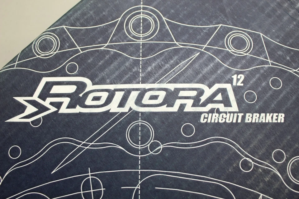 Rotor de disco de freno ranurado perforado trasero Rotora R.20014.1C para Jaguar XJ8 Foto 4 de 4