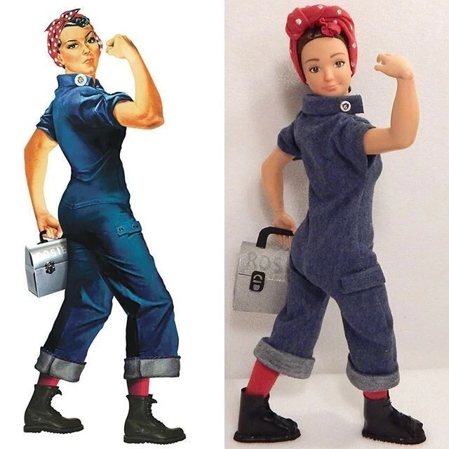 Rosie The Riveter Costume Full Body