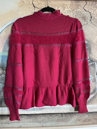 Marni, Vintage Marni Knits Angora Wool Pink Knit Sweater