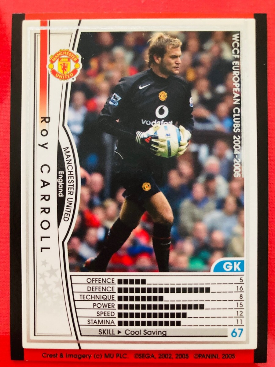 Carte WCCF European Club 2004/05 Panini – Paul Scholes – Manchester United – Neuve