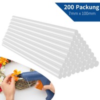 200 Stk HeißKlebesticks HeißKleber Klebesticks Klebestifte 7 X 100Mm Durchmesser