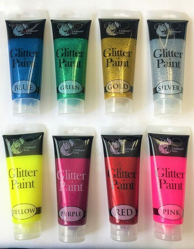 Artist Paint Tubes 120ml Acrylic, Metallic, Neon, Poster, Watercolour, Glitter - Picture 14 of 36