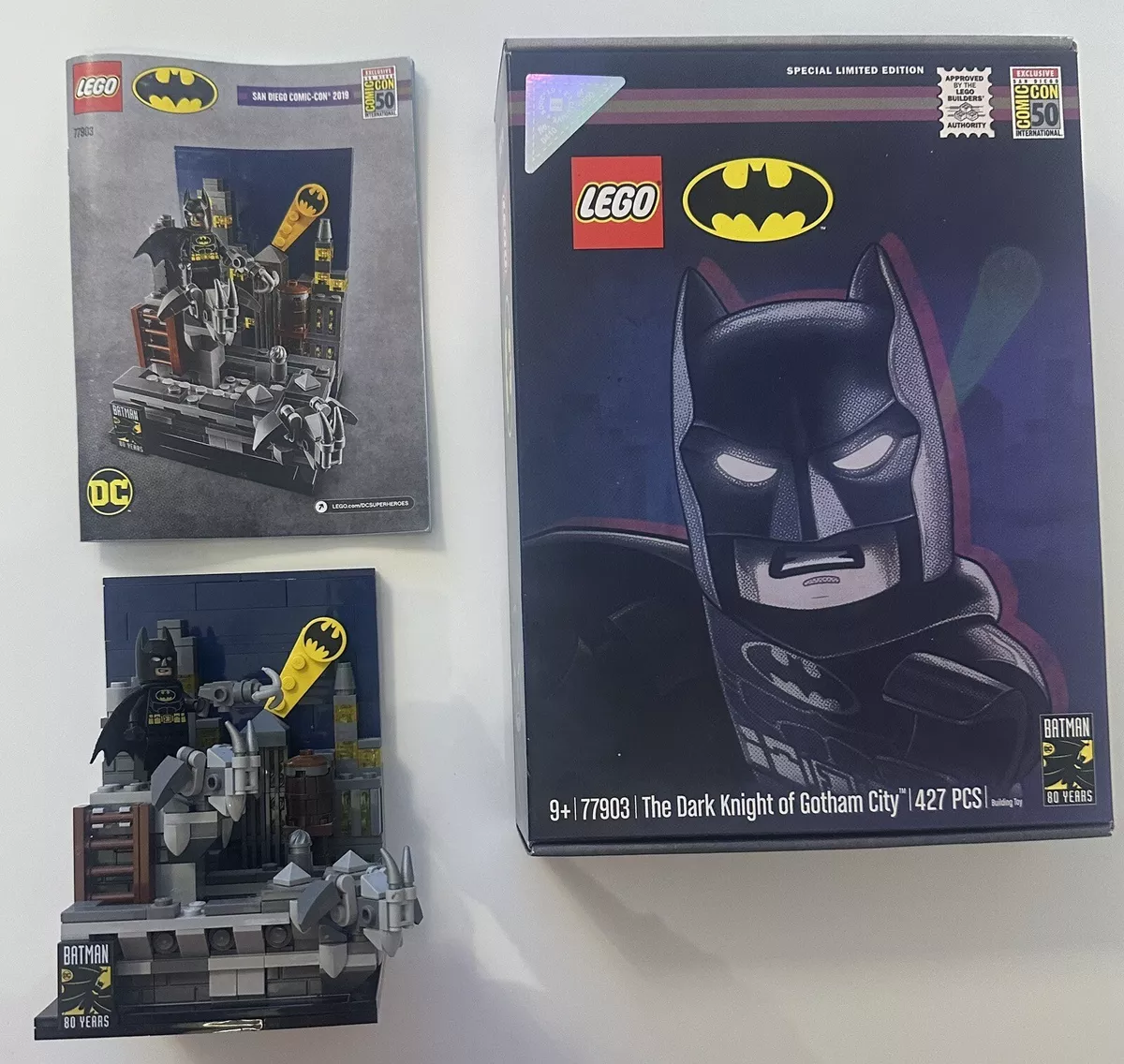 Lego Batman SDCC 77903 Ultra Rare Original Box And Instructions 0410 of 1500