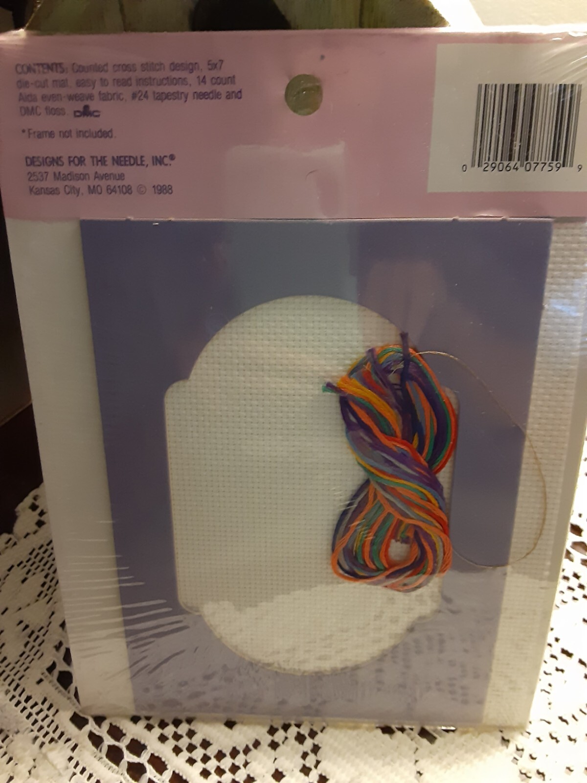 Designs For Needle FOR WOMEN ONLY!~BORROW IT~Counted Cross Stitch Kit #7765~NIP!