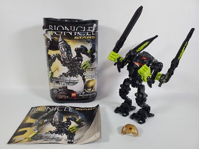 LEGO BIONICLE Stars Skrall (7136) Complete W/Instructions/Canister