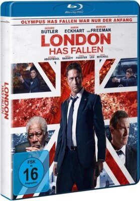 Blu-ray/ London has fallen - mit Gerard Butler & Morgan Freeman !! Wie Nagelneu