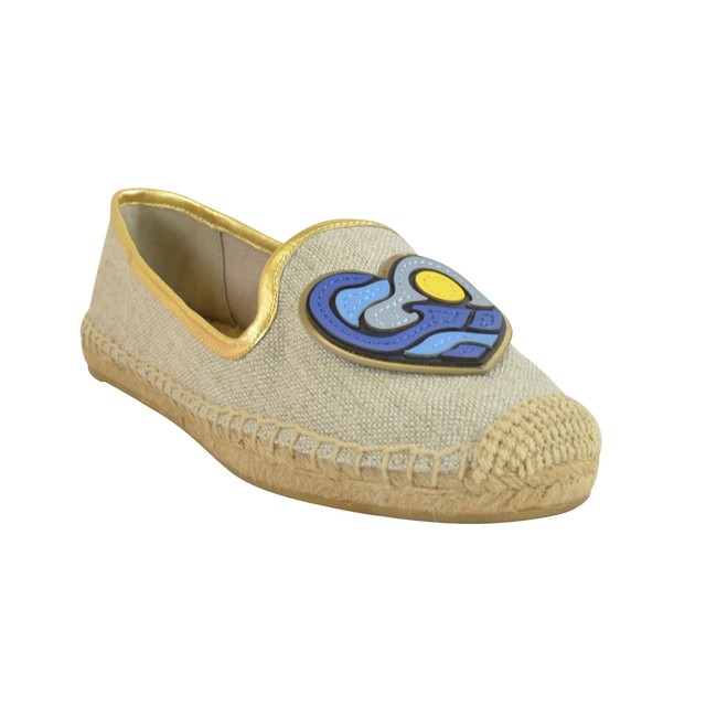 tory burch parrot espadrille