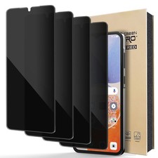 4-Packs Privacy Tempered Glass Screen Protector For Samsung Galaxy A14