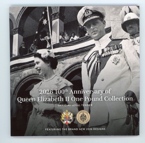 Gibraltar 2026 Official Set 1 Pound collection