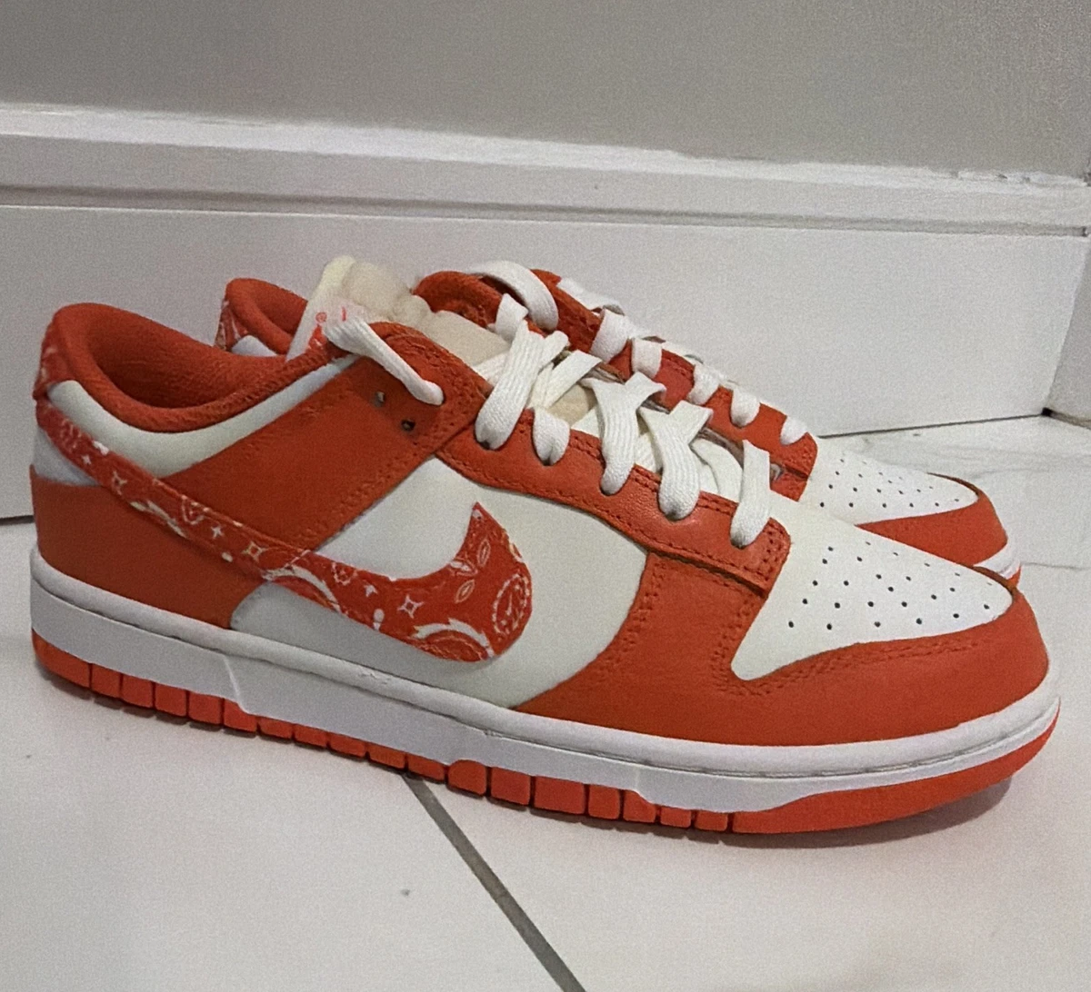 Nike Dunk Low Orange W for sale | eBay