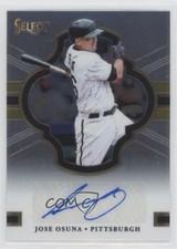 2018 Panini Chronicles Select Signatures Jose Osuna #SS-JO Auto ni4