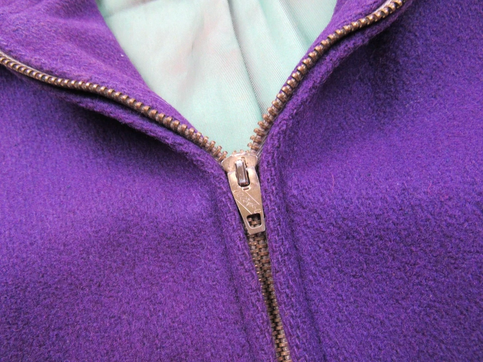 Jaqueta vintage 1950s Crazy Leather & Wool Varsity Ricky Cortland por Hatchers anos 50 - Imagem 4 de 4