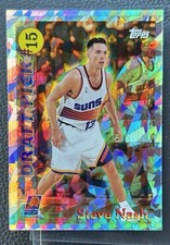 1996-97 Topps Draft Redemption Steve Nash #15 Rookie Card RC Phoenix Suns HOF. rookie card picture