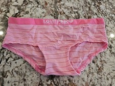 True Vintage Victoria's Secret PINK YOGA Seamless Rare Hipster Panties Large