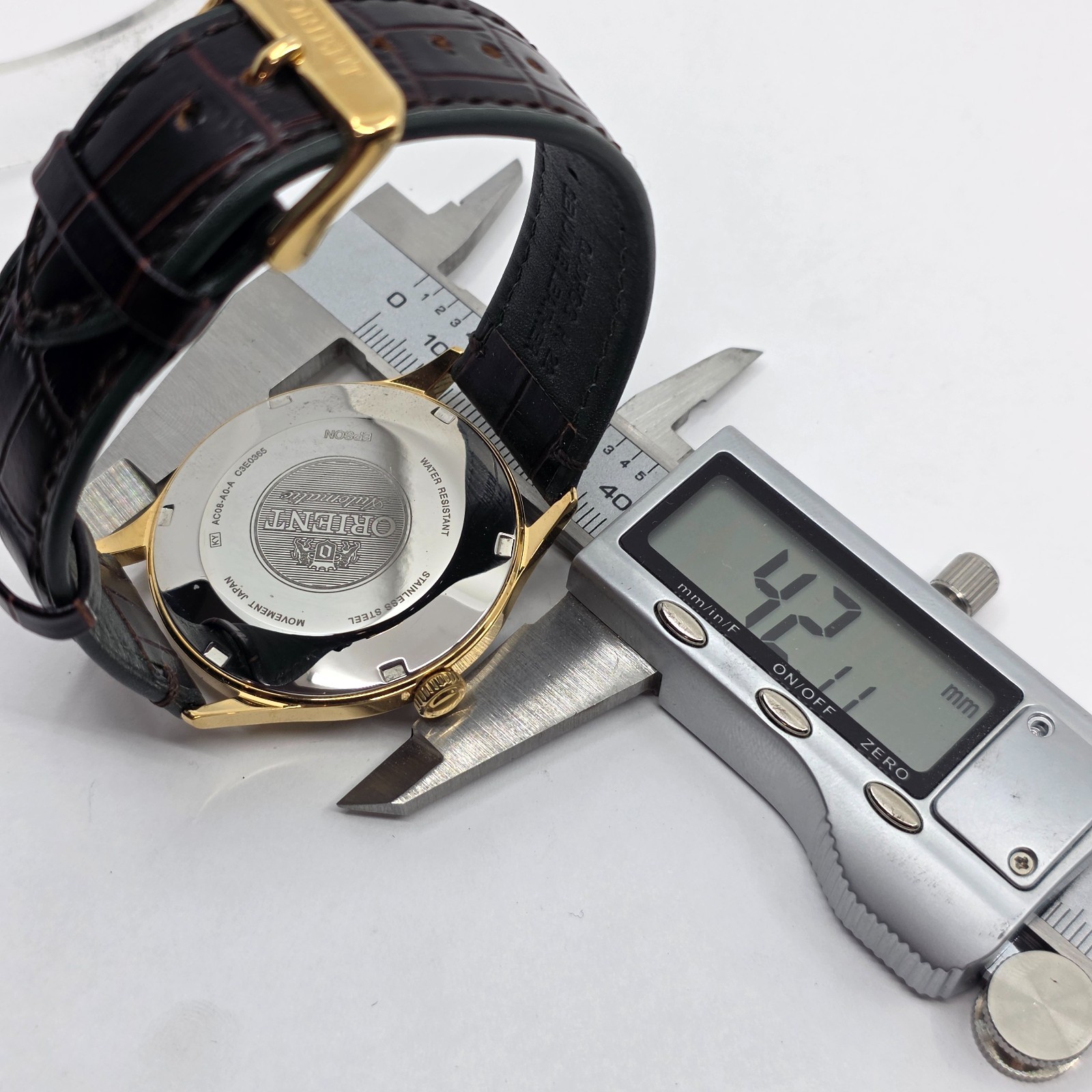 Orient Bambino Version 4 Automatic Green Dial Men… - image 8