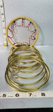 Lot 5 of Craft Rings Gold Brass  Metal for Dreamcatcher/ Plant Hanger