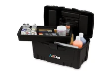 ArtBin Black Art Supply Storage Organizer with Handle
