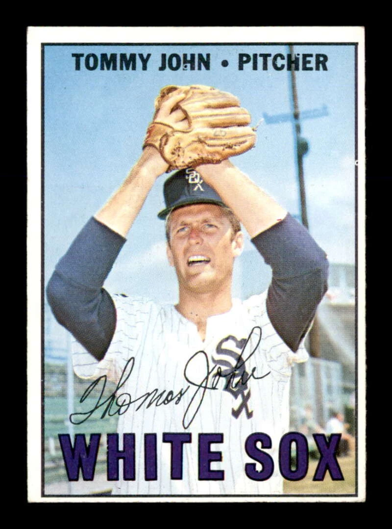 Tommy John trading card