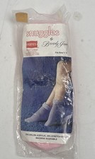 Vintage SNUGGLES Bt Beverly Jane Pink FUZZY Booties Socks HANES Red Label 9-11