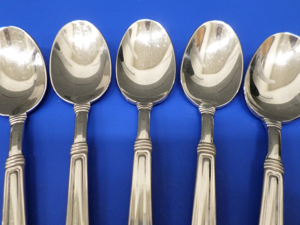 7 - Pfaltzgraff провидение все глянцевые 18/8 из нержавеющей стали столовые приборы 6» чайные ложки - Изображение 3 из 4