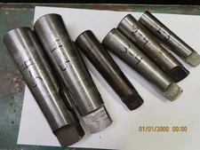 Morse Taper Adapter Sleeves  Lot Of 6  2/5-4s,  2/4-3s,  1/3-2,  1/4-2