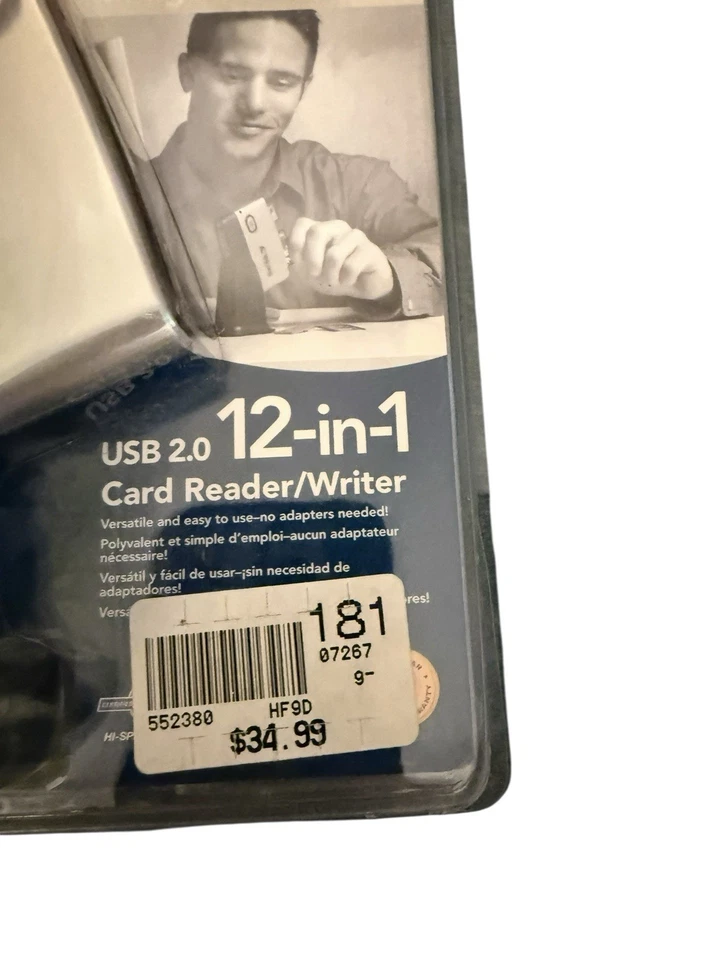 SanDisk ImageMate SDDR-89 12-in-1 USB 2.0 Flash Memory Card Reader ~ New - Image 2 of 4