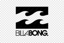Large Billabong Vinyl Descal Surfboard Skateboard Campervan Van Sticker 250mm