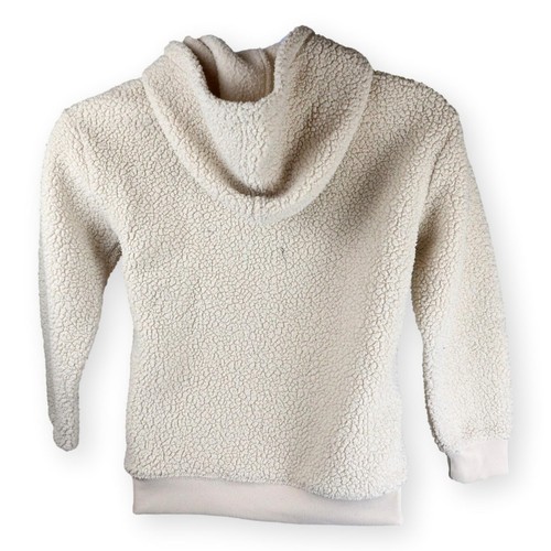 Old Navy Boys Cream Fleece Sherpa Hoodie XL - Picture 3 of 9