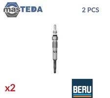 GN018 GLÜHKERZE GLÜHKERZEN BERU 2PCS FÜR OPEL VIVARO,MOVANO 1.9L