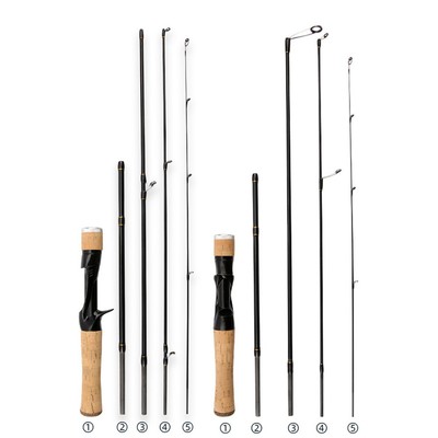Für Angler Für Unterschiedliche Wasserbedingungen Tragbare Angelrute Leicht