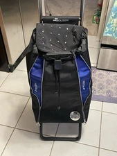 Rolser IMAX Shopping Cart 2 Wheel  Folding Trolly Aluminum polyester, 15”x8”x25”