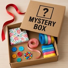 Craft Supplies Mystery Lot Value $300RRP Haberdashery, Fabric, Crochet, Tapestry
