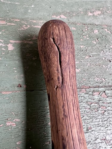 Antique Post & Beam T-handle Wood Auger Barn Beam Hand Drill 18.25” Primitive - Picture 7 of 24