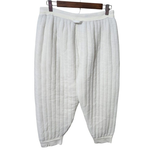 Free People Intimately Medium Knit Lined Pantaloon Jogger Thermal Cream NWOT - Picture 7 of 9