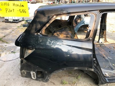 2016-2018 HONDA PILOT RIGHT PASSENGER REAR QUARTER PANEL BODY FRAME CUT OEM