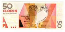 ARUBA  50 FLORIN  2003  P-18a   UNC