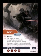 6/20 Swift Spy Courier Star Wars Age Of Rebellion Trading Card TCG CCG