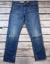 Pilcro and the Letterpress Hyphen Jeans 28 Boyfriend Distressed