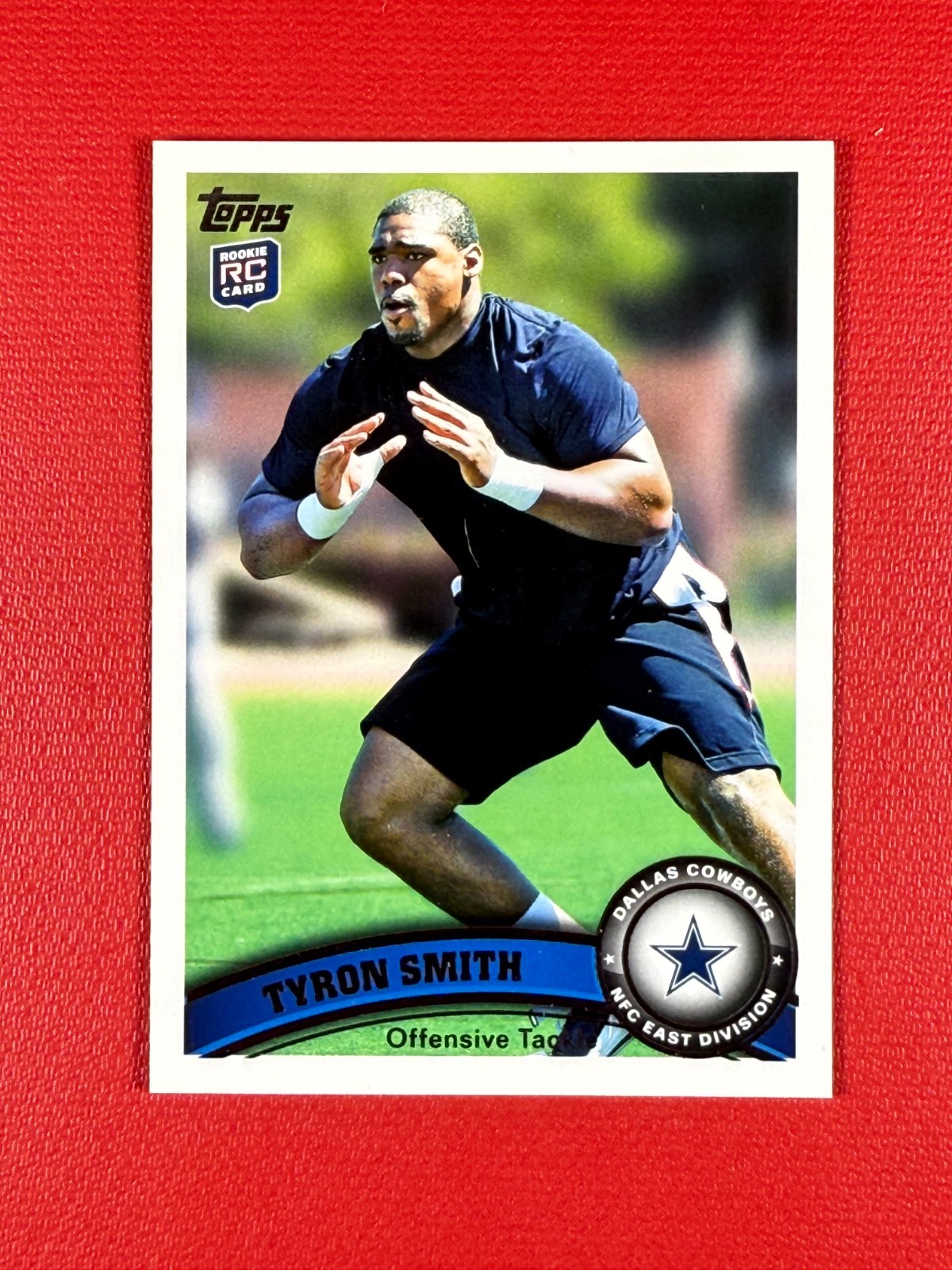 2011 Topps Tyron Smith #69 Rookie RC