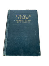 Hymns of Praise Numbers One and Two Combined Hardcover 1940 Hope Publishing Co.