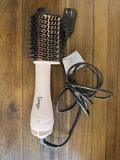 L'ange Le Volume Eleve 2 in 1 Titanium Brush Hair Dryer Blush 1100 Watt-K15