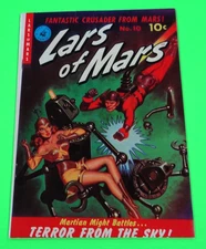 Lars of Mars #10 FN 6.0 Robot Cover  Pre Code Ziff Davis Golden Age Sci-Fi 1951
