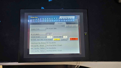 Omron NS8-TV01B-V2 NS Series 8 Touchscreen Interactive Display HMI Ethernet